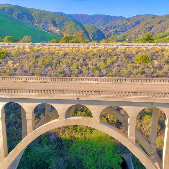 Arroyo Hondo Old Hwy 101 Bridge in Goleta, CA (17 Photos)