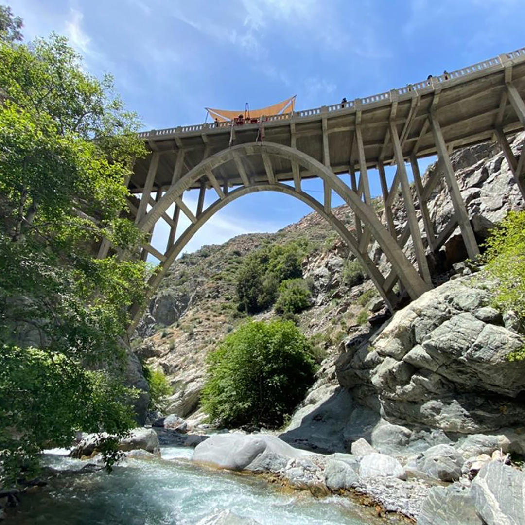 The Bridge To Nowhere in Azusa, CA