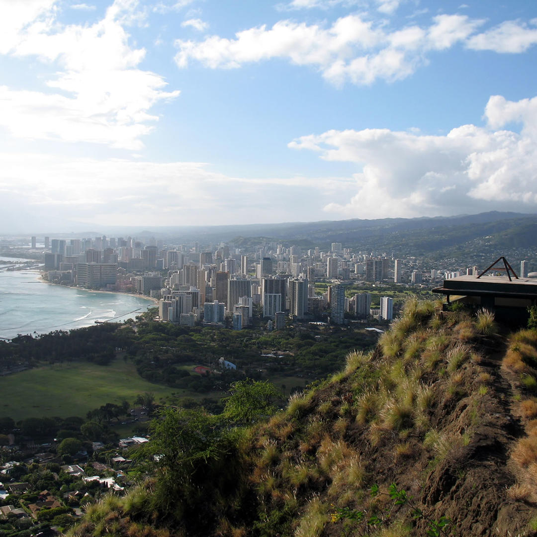  Diamond  Head  Crater in Honolulu  Oahu HI 