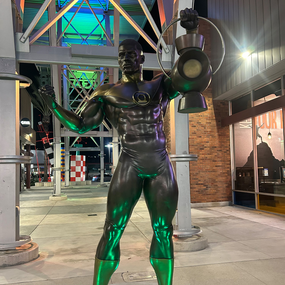 Green Lantern John Stewart Statue