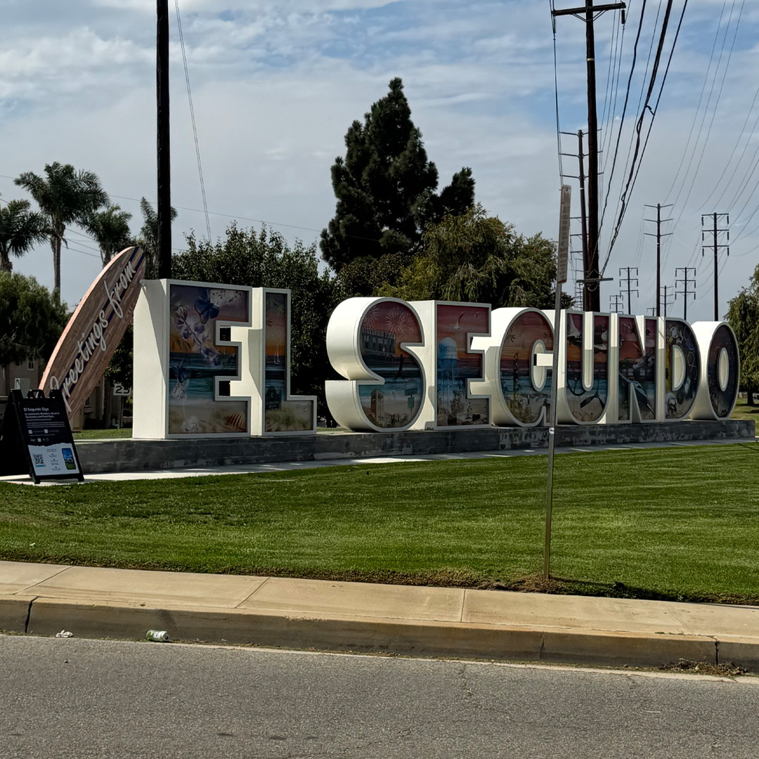Greetings from El Segundo Sign