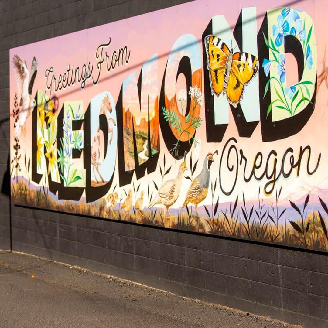Greetings From Redmond Mural