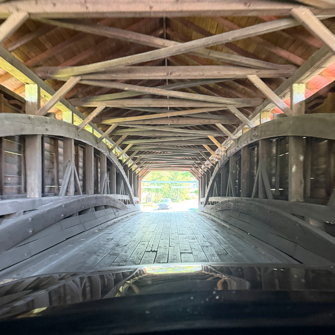 Historic Pleasantville Covered Bridge