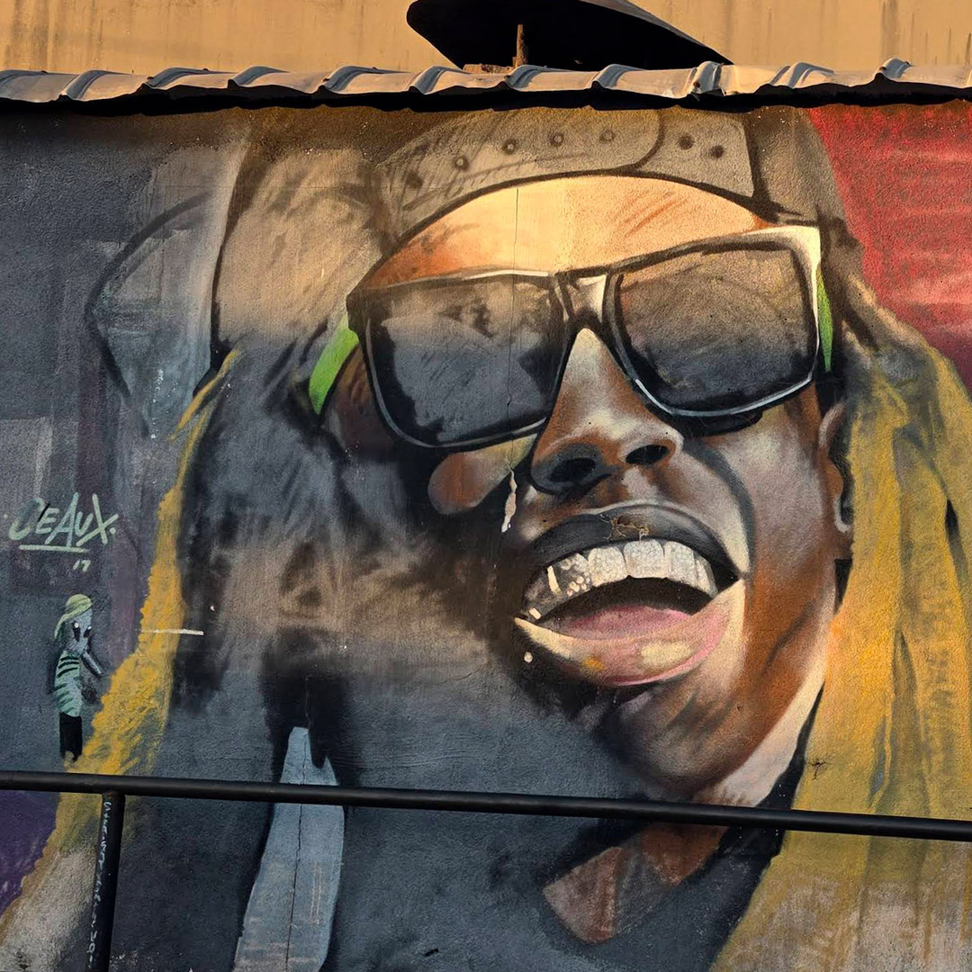 Lil Wayne Mural by Ceaux
