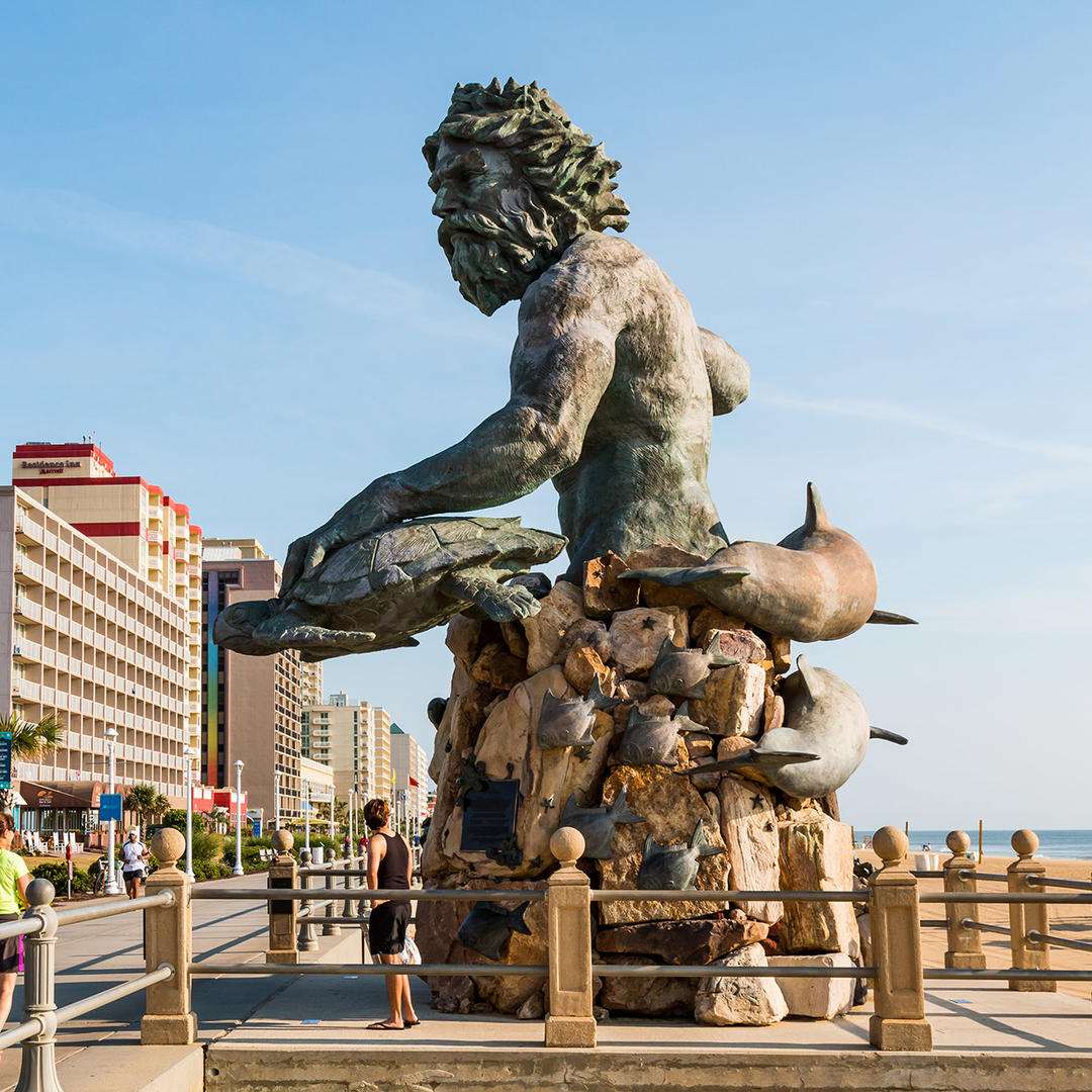 Neptune Statue