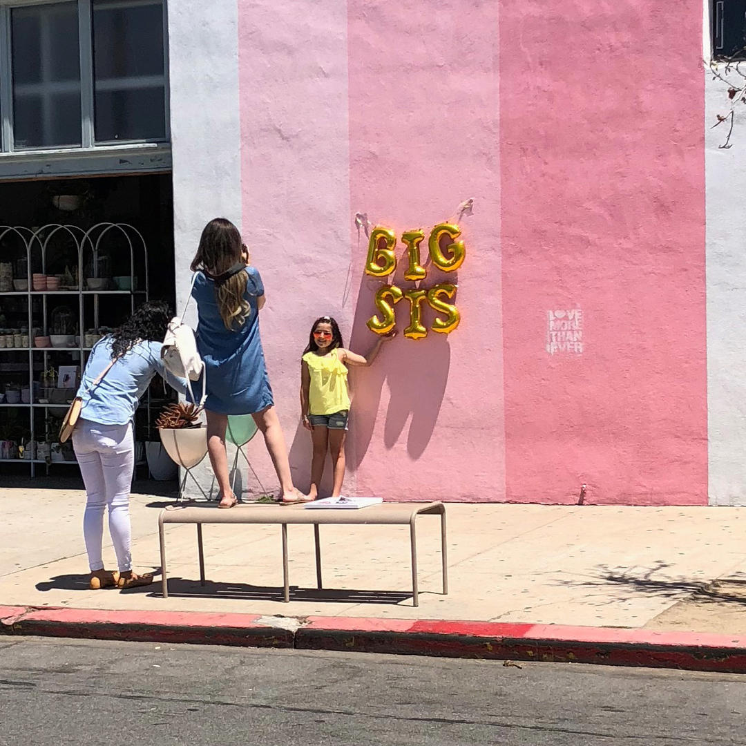 Pigment's Pink Wall in San Diego, CA (12 Photos)