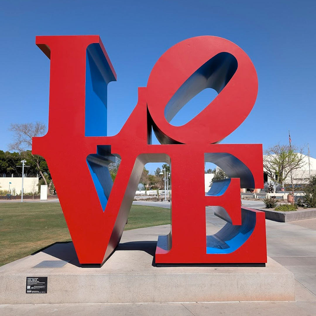 Robert Indiana's Love Sculpture