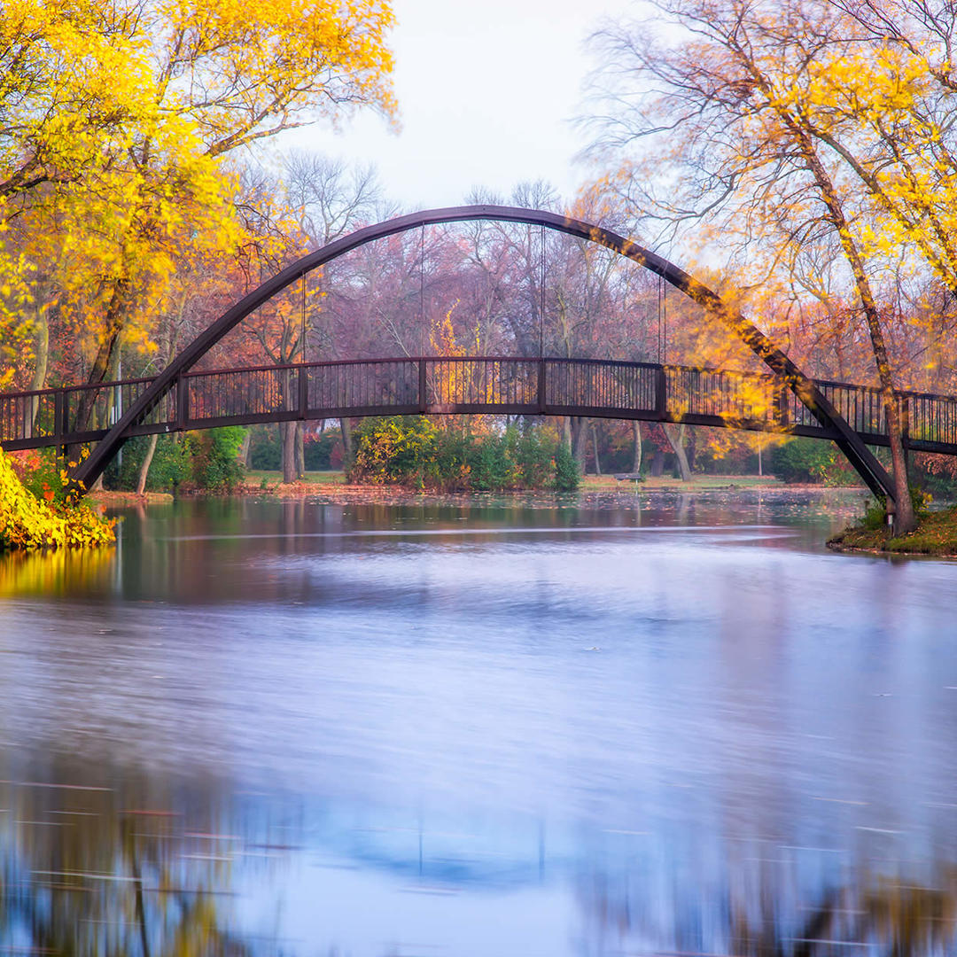 Tenney Park Bridge in Madison, WI