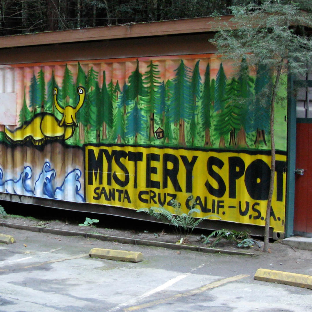 The Mystery Spot in Santa Cruz CA