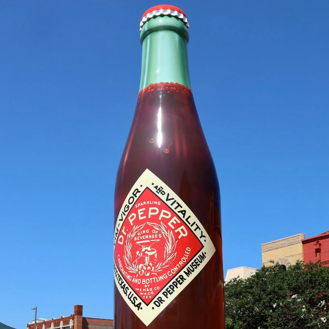 World's Largest Dr Pepper Bottle