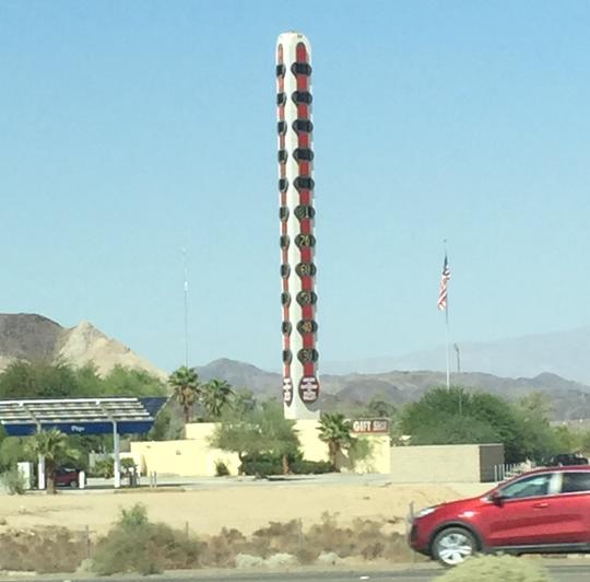 World's Largest Thermometer – Baker, California - Atlas Obscura