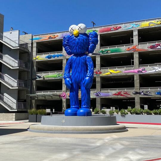 KAWS 'BFF' Companion Sculpture Playa Vista LA